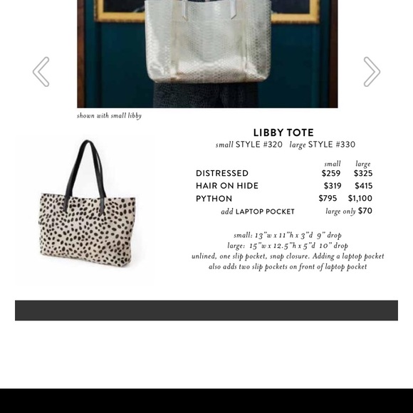 Hair on Hide Leopard Large purse/tot. - Picture 2 of 6